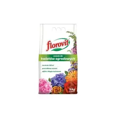 Удобрение для садовых цветов Florovit fertilizer granular for garden flowers 3 kg