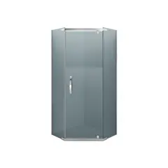 Shower cabin TM IVA E2PS90T 90x90x200 cm darkened