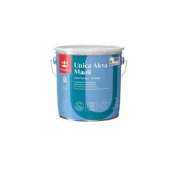 Paint for complex surfaces Tikkurila Unica Akva C 2.7 l