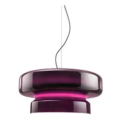 Chandelier Pendent E27 1 UX8119 PU purple