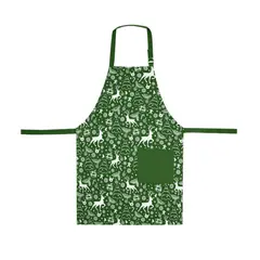 An apron Home Line 65х75 cm deer on green