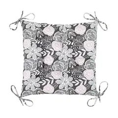 Chair cushion Home Line 40x40 cm flowers