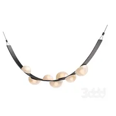 Chandelier Pendent LED 3000K UX8125 Black