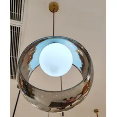 Chandelier Pendent 1 E27 UX8108 Black