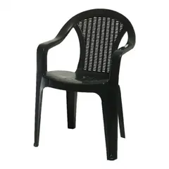 Armchair monoblock MEGA Dark green