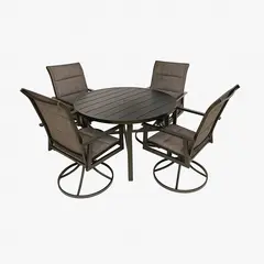 Garden furniture set 106.6x74 cm 4 chairs 73.5x59.8x108 cm JM-PS-T720