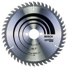Circular disc Bosch Optiline Wood 190x2.6x30 mm 48