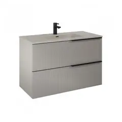 Bathroom furniture Elita ''SOHO 100'' Fume Matt (concrete color, matte, hanging)