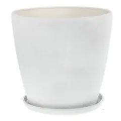 Pot ceramic Oriana Gracia №3 2.5 l white