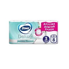 Toilet paper Zewa Deluxe 3layers 8pcs jasmine