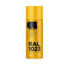 Lac-spray paint Cosmos Lac COSMOS RAL 1023 traffic yellow 400 ml