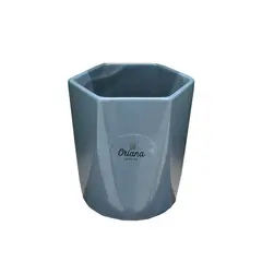 Pot ceramic gray Oriana №4 0,35l