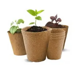 Peat pot 80x80mm 10pcs