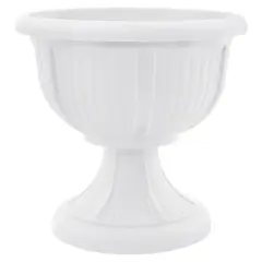 Flower Pot Plastic with a stand Leon 31 (white)
