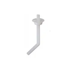 Material feed tube for nozzles Wagner