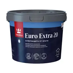 საღებავი ნესტიანი შენობებისთვის Tikkurila EURO EXTRA 20 A_New 7,5 ლ
