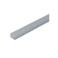 Decorative corner SALAG 223133 20x20 mm 2.9 m Srebrny
