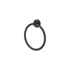 Towel holder ring Grohe Black Matt