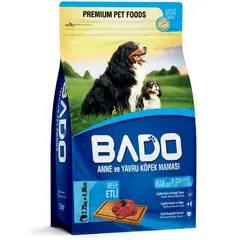 Сухой корм для кормящих собак и щенков BADO 2,25 кг
