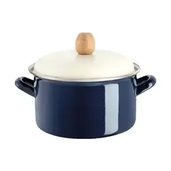 Эмалированная кастрюля с крышкой ARSHIA/26557 2,6 л18 см