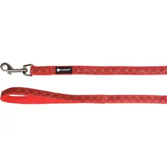 Dog Leash Flamingo 120 cm 20 mm red