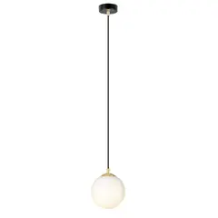 Hanger EMIBIG ROYAL 1 metal black glass white 1243/1