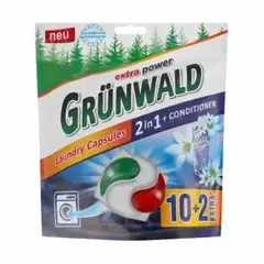 ტანსაცვმლის სარეცხი კაფსულა GRUNWALD 2-1-ში 12 ც