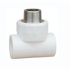 Тройник Vesbo 20x1/2"x20 мм н/р