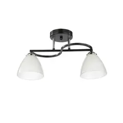 ჭაღი Bella Mita E27 2 70219-2 BK+CR შავი ქრომი
