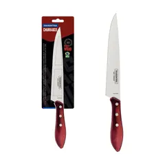 Knife for meat TRAMONTINA with red handle