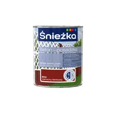 Краска по бетону Sniezka B03 0,8л красный оксидный