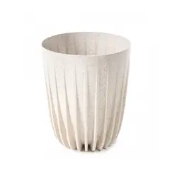 Flower pot Lamela MIRA ECO wood 250 6,2l white