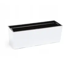 Flower pot Lamela BEGONIA 19x56cm 12l white