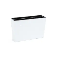 Flower pot Lamela WERBENA 19x56cm 12l white