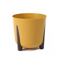 Flower pot Lamela FRIDA 260 yellow