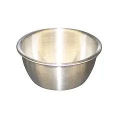 Sauce dish metal 5.5 cm silver colored