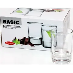 Glass for vodka Pasabahce 6 pcs