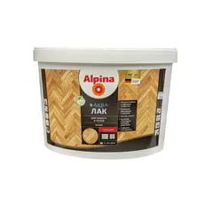 Acrylic varnish for parquet and floor Alpina Aqua glossy 10 l