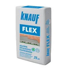 Elastic adhesive for ceramic tiles Knauf Flex 25 kg