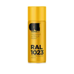 Lac-spray paint Cosmos Lac COSMOS RAL 1023 traffic yellow 400 ml
