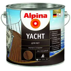 ლაქი Alpina Yacht 537854 2.5 ლ პრიალა