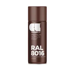 Lac-spray paint Cosmos Lac COSMOS RAL 8016 mahogany brown 400 ml