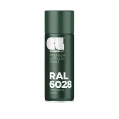 Lac-spray paint Cosmos Lac COSMOS RAL 6028 green pine 400 ml