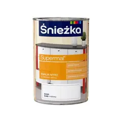 Enamel nitro white matte Śnieżka 0.8 l