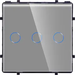 Switch without frame sensor Socket Elegant Wireless Wi-Fi 3 Gray