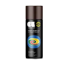 Lac-spray paint Cosmos Lac FAST ACRYLIC RAL8017 choclate brown 400 ml