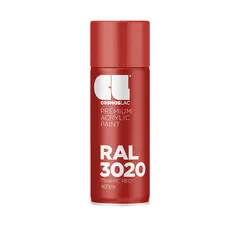 Lac-spray paint Cosmos Lac COSMOS RAL 3020 traffic red 400 ml