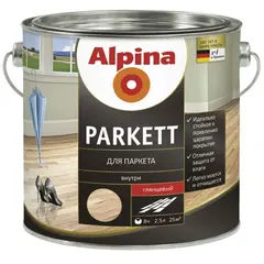 ლაქი Alpina Parkett 537846 2.5 ლ პრიალა