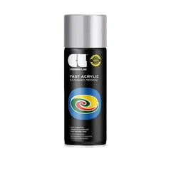 Lac-spray paint Cosmos Lac FAST ACRYLIC light silver 400 ml