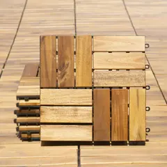 Terrace floor OT02/12 30x30x2.4 cm acacia